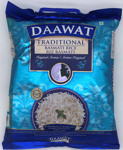 Daawat Rice Basmati Traditional Blue Bag 10 Lb