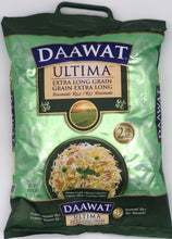 Load image into Gallery viewer, Daawat Ultima Basmati Rice Green Bag 10 Lb