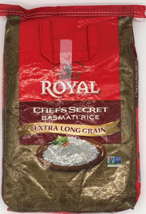 Royal Chef Secret Basmati Rice 10 Lb