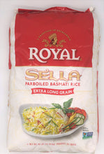 Load image into Gallery viewer, Royal Sella Parboiled Basmati Rice 40 Lb