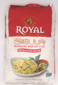 Royal Sella Parboiled Basmati Rice 40 Lb