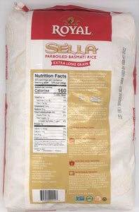 Royal Sella Parboiled Basmati Rice 40 Lb